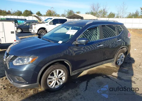 2016 Nissan Rogue Sv from USA, damaged, VIN KNMAT2MV6GP656136